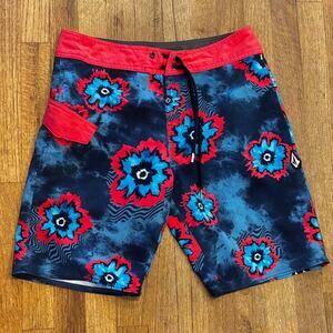 Volcom Mod-Tech Multicolor Swim Trunks 🩳 waist size 28